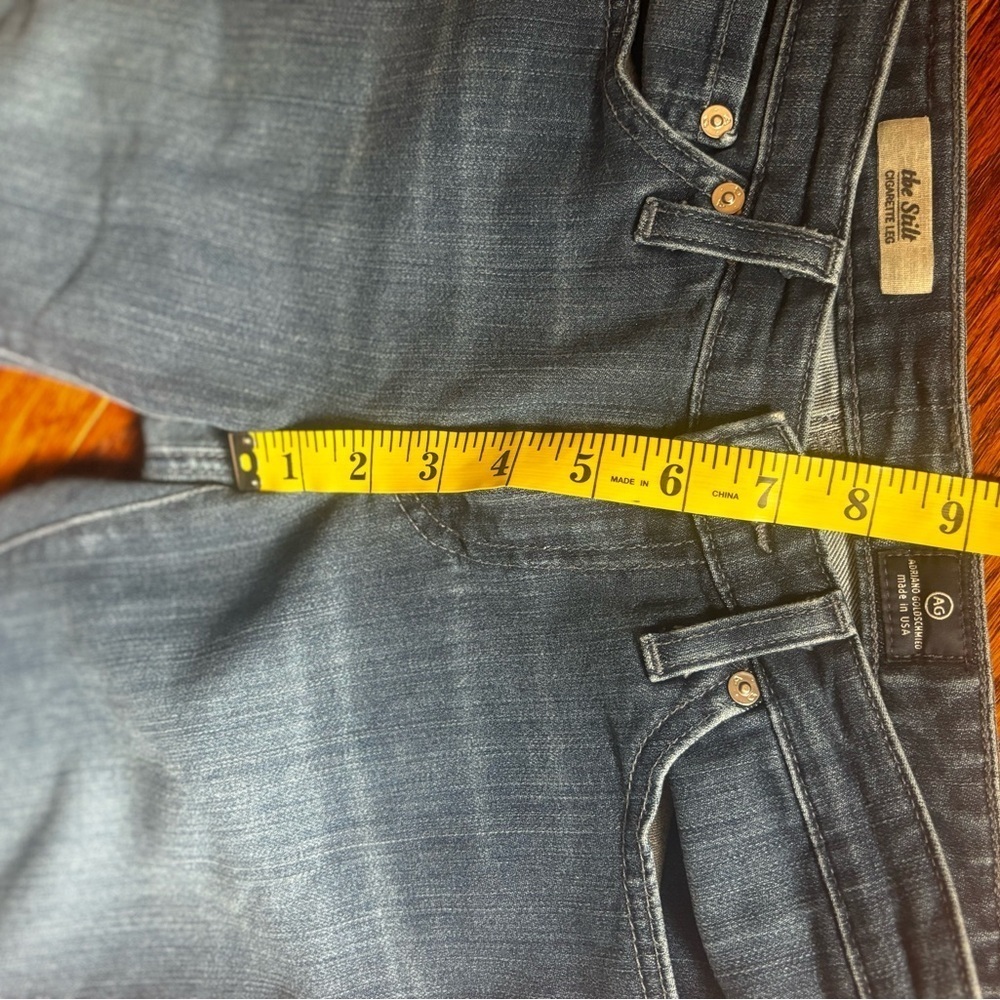 AG Adriano Goldschmied The Stilt cigarette leg women’s denim size 26R - Picture 9 of 9